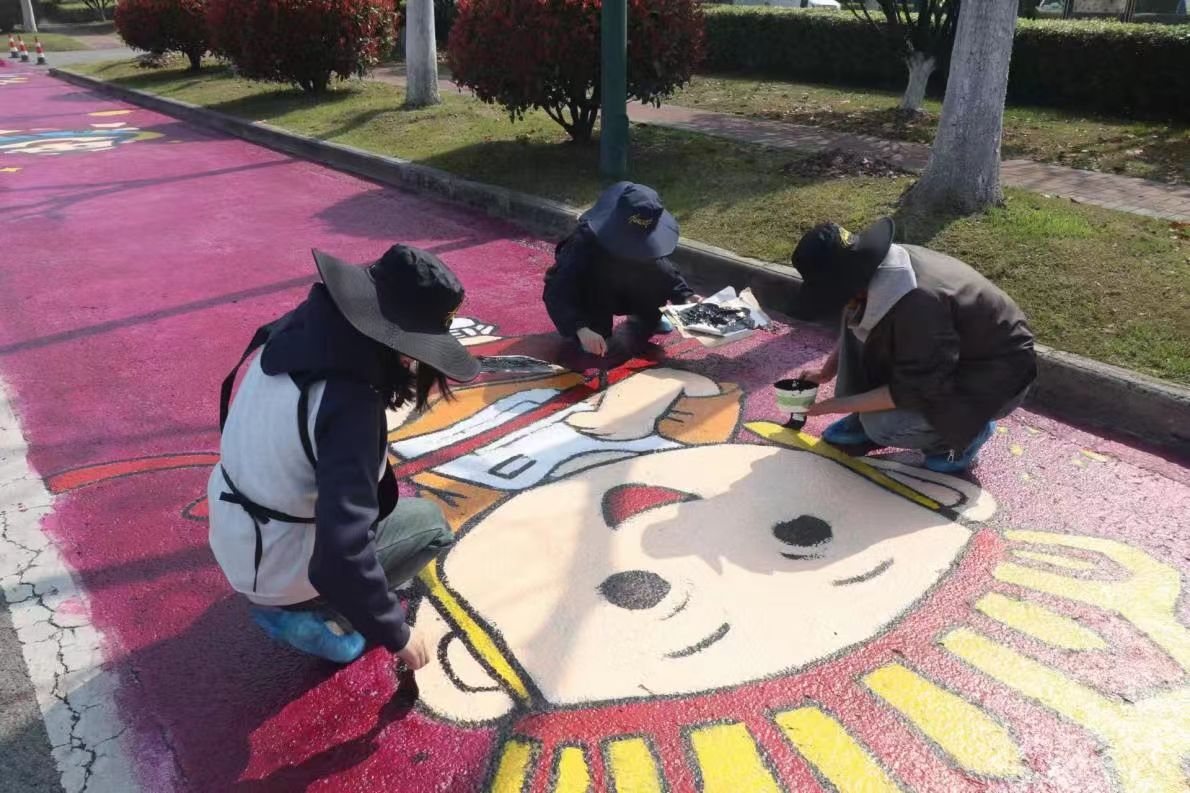 淮安大学，为2026淮安马拉松加油添彩！